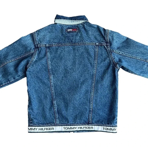 Vintage Tommy Hilfiger Denim Jean Jacket Women’s - Picture 3 of 8
